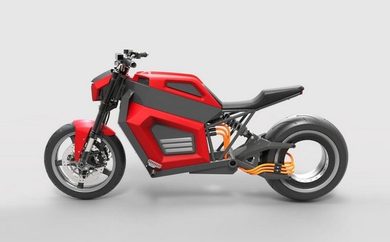 rmk electric motorcycle header