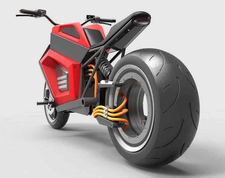 rmk electric motorcycle rear wheel